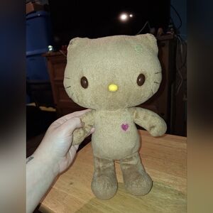 Rare 2009 Hello Kitty 8" Plush Hawaii Sun Kissed Tan Sanrio RARE
